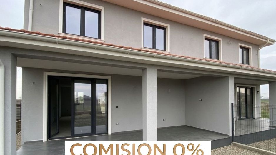 COMISION 0%, Duplex 4 Camere, 108 mp, 335 Teren, La Bariera, SACALAZ - Poză 1