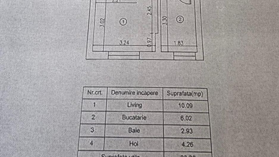 Garsoniera de inchiriat | MIlitari Residence | Demisol I - Poză 10
