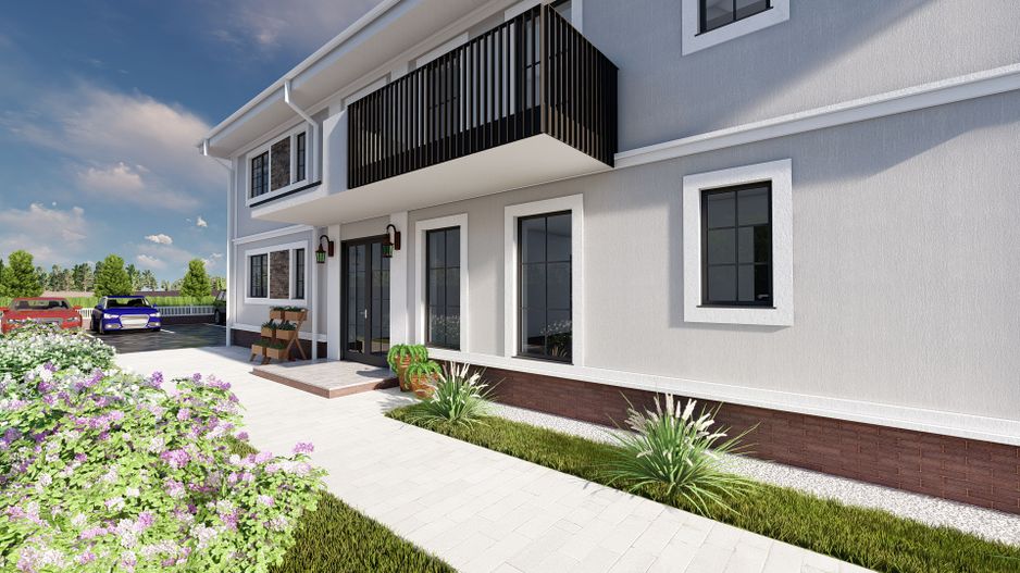 Apartament spatios 2 camere, 54 mp, finisaje premium, 2 balcoane - Poză 4