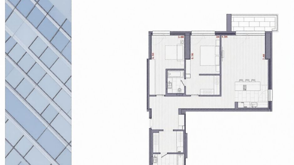 One Herăstrău Towers | 3 camere mobilat și utilat premium - Poză 10