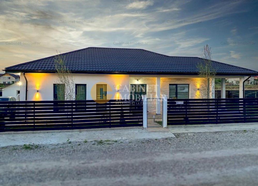 Casa de vanzare tip Mediteranean, proiect unic în jud Iasi. - Poză 1