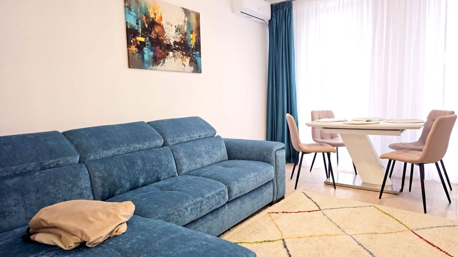Apartament cu 2 camere mobilat si utilat, bloc nou - Prima inchiriere - Poză 3