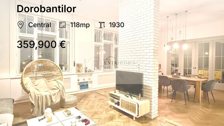 Renovat complet/3 camere/2 bai/ Dorobantilor - Poză 1