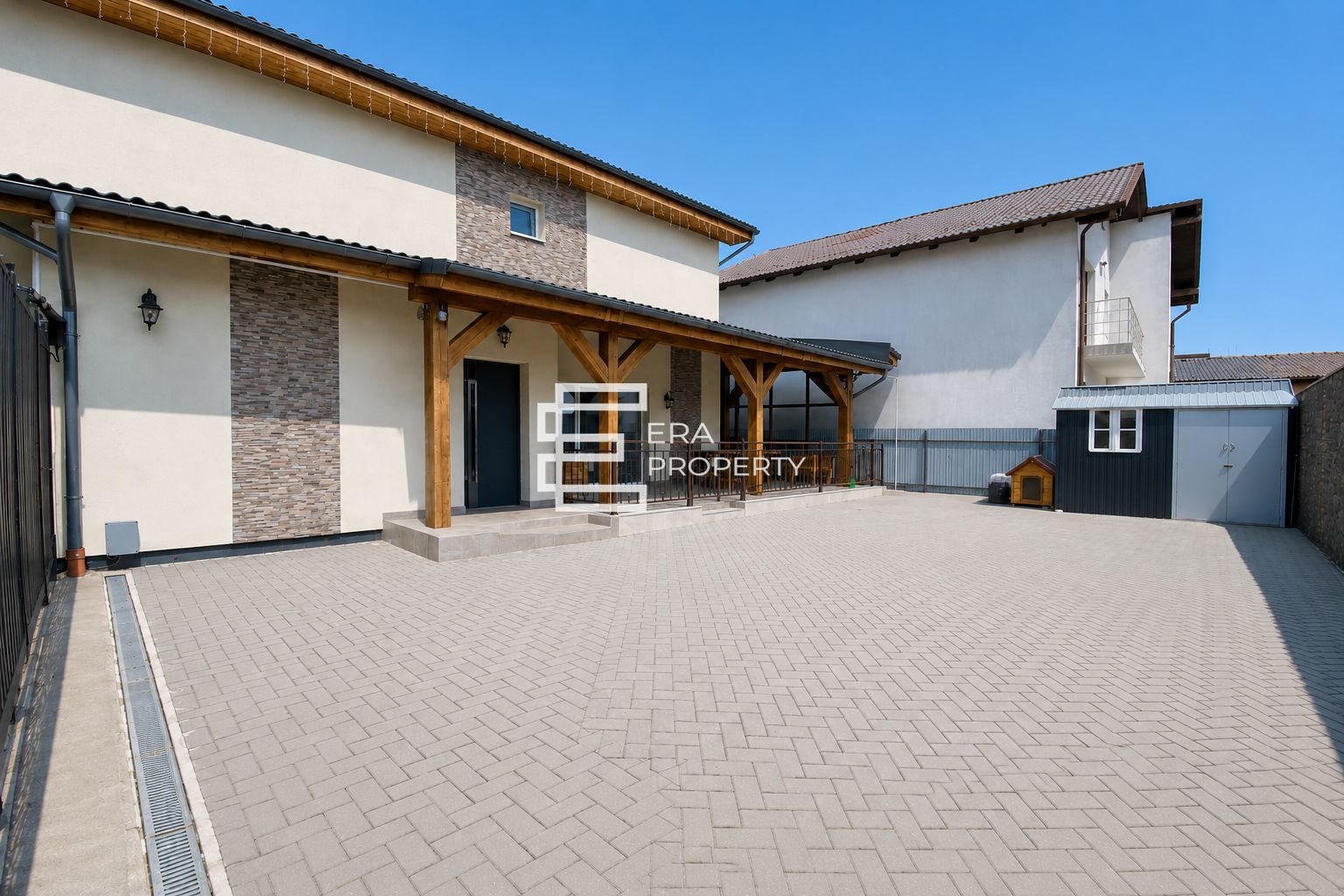 Duplex nou 2025, mobilat complet, terasă, 3 băi, Șelimbăr zona Brana - Poză 1