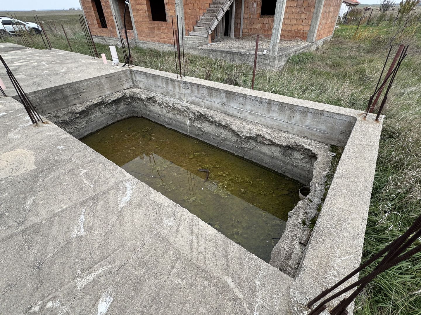 Teren Intravilan Becicherecu Mic Cu Proiect Si Autorizatie,Fundatie Finalizata - Poză 4