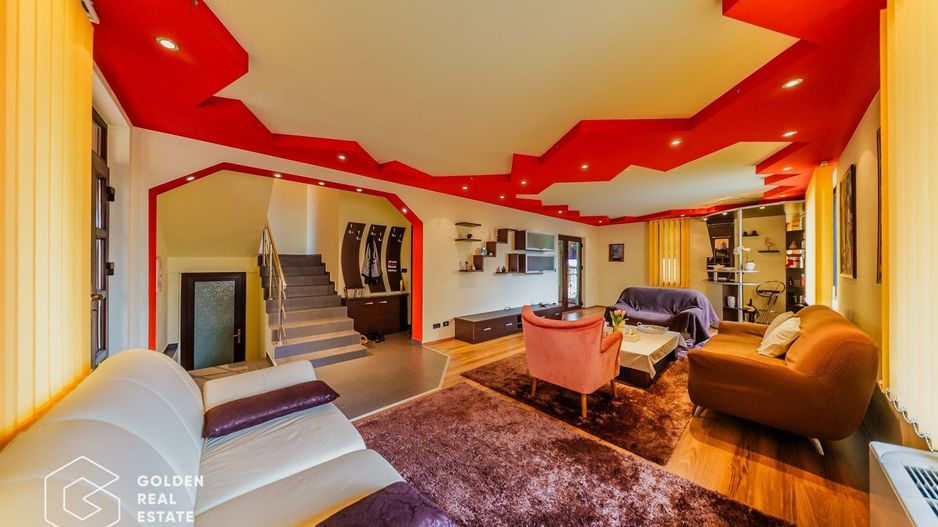 Vila de lux, D+P+E+M, Gradiste, la cheie, 300mp, 6 camere, teren 580mp - Poză 3