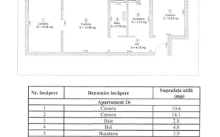 Apartament 3 Camere I ETAJ 1 I La cheie I Rahovei - Poză 12