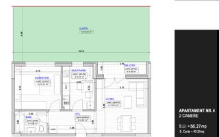 AP. 2 CAMERE_FINALIZAT_CURTE 49 MP._METROU 1 DECEMBRIE 1918 - Poză 2