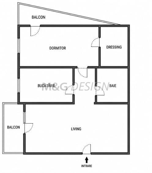 Apartament 2 camere Sagului bloc nou - Poză 14