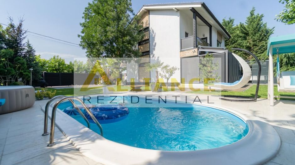 Casa premium cu piscina | Complet mobilata si utilata | Teren 650 mp | - Poză 1
