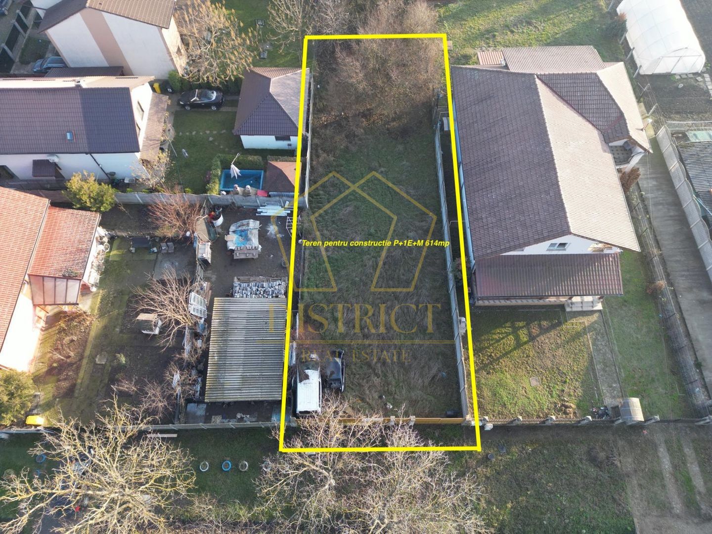 Teren pentru constructie P+1E+M 614mp | Mosnita Veche - Poză 1
