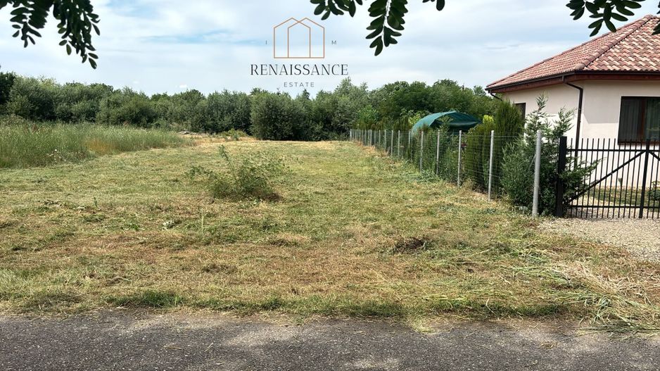 Calacea Teren de casa 892 mp — apa, curent, strada asfaltata, front 14m - Poză 1