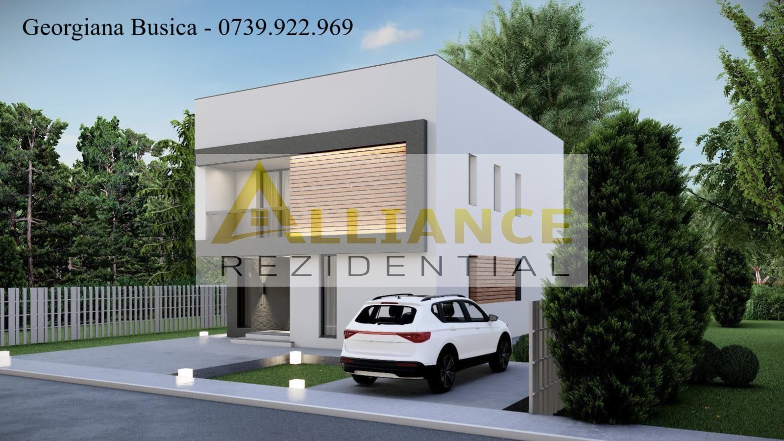 Vila individuala P+1E || 4 camere 3 bai || 355mp teren - Poză 1