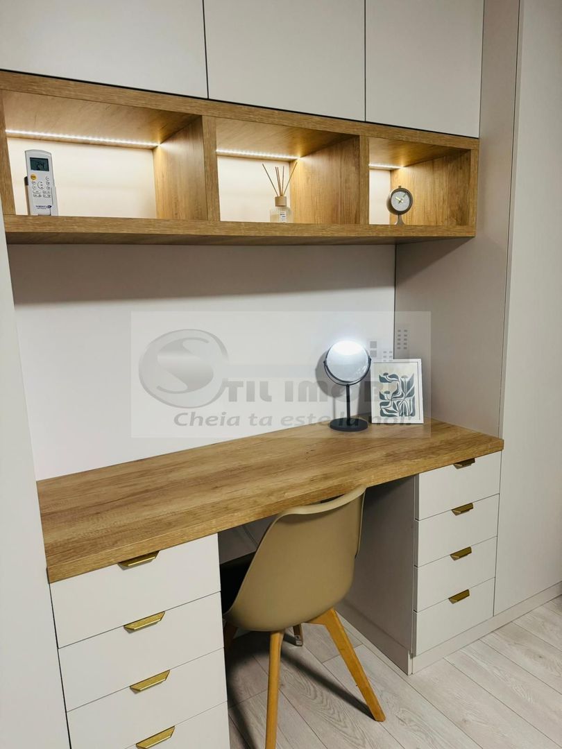 Apartament 1 camera, Valea Lupului, mobilat complet, bloc nou, parcare - Poză 5