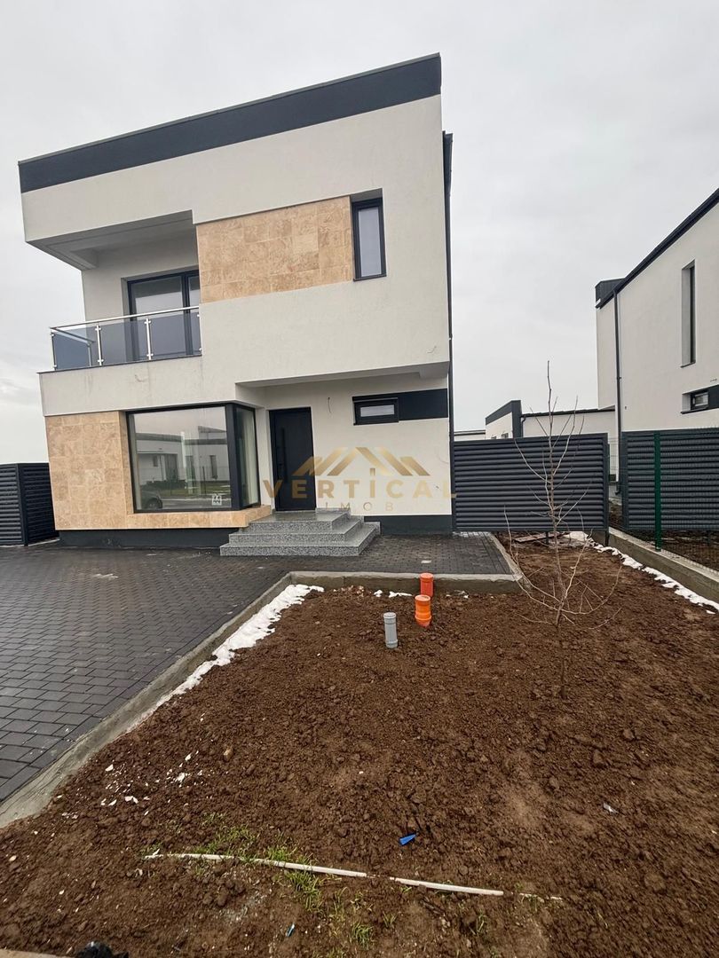 Locuință P+E modernă, 3 băi, teren generos de 323 mp - Poză 20