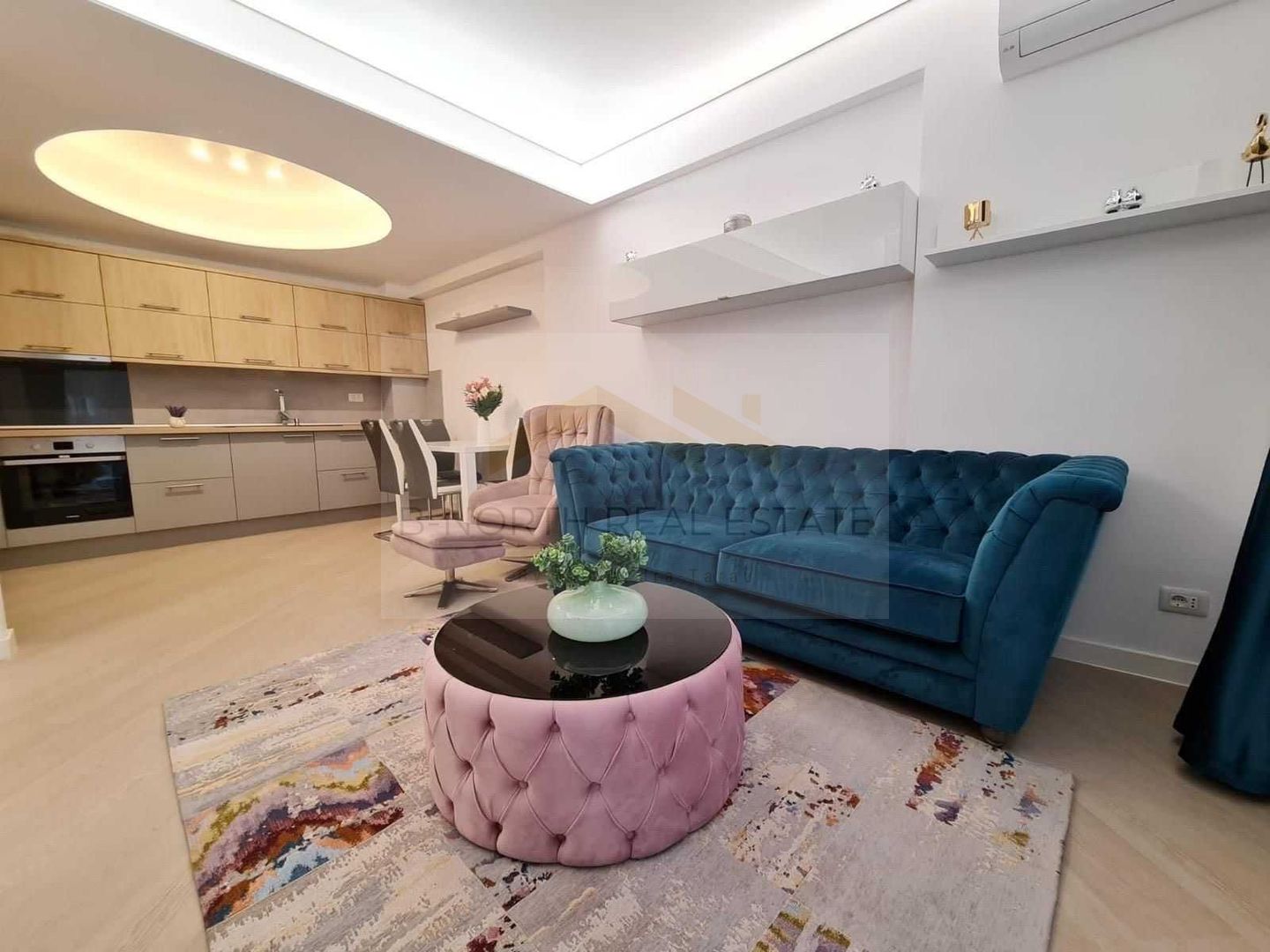 Apartament de închiriat 3 camere Cortina North Pipera | 78 mp | Etaj 1 | Terasă - Poză 6