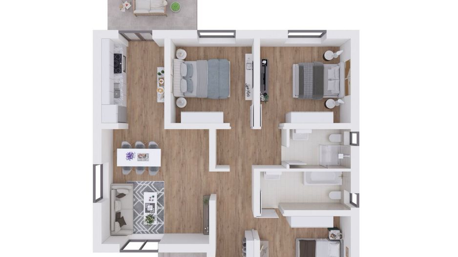 Casa individuala pe parter în Mosnita - Poză 2