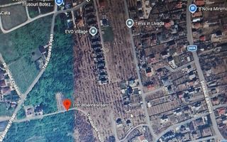 Teren intravilan 858 mp în Trecătoarea Vișan, zona Barnova, Iași - Poză 1