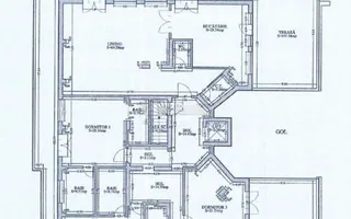 Penthouse 5 camere 287 mp | Terase 195 mp | lift privat | 2 Parcări - Schiță 44