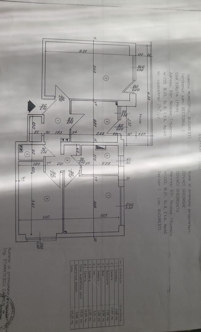 Apartament 3 camere Victoriei - Titulescu - Poză 14
