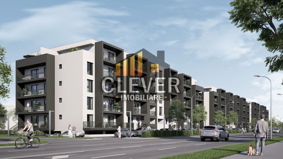 2 Camere | 61,3 mp | Dormitor 20 mp | Pallady | Comision 0% - Poză 14