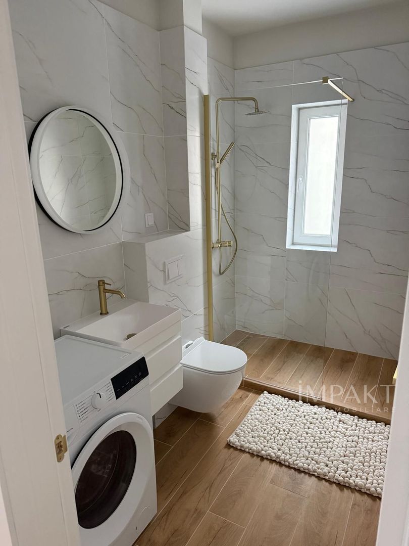 Apartament ultramodern cu 2 camere, parcare si terasa in Europa - Poză 5