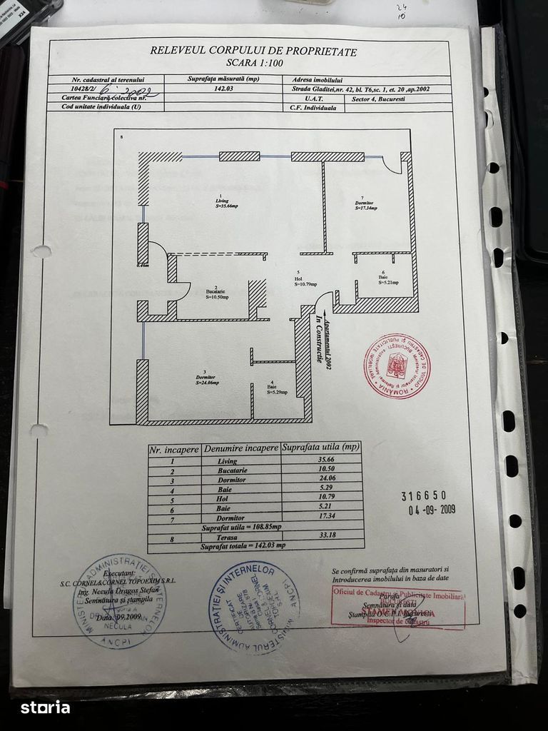 De inchiriat Apartament 3 camere, Delta Vacaresti, sector 3 - Poză 10