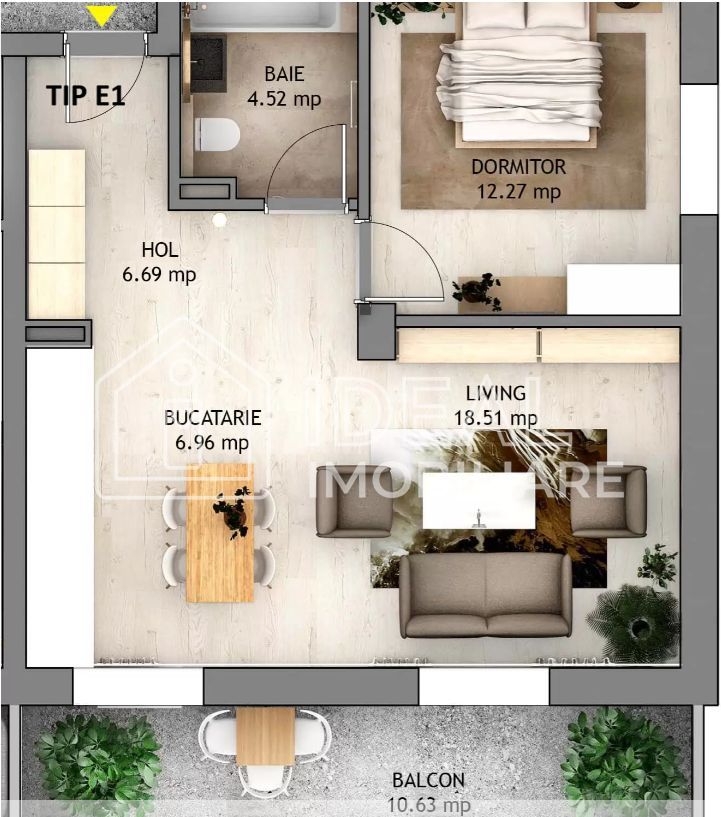 Apartamente cu 2 camere | Balcoane generoase | Doamna Stanca, Sibiu - Poză 12