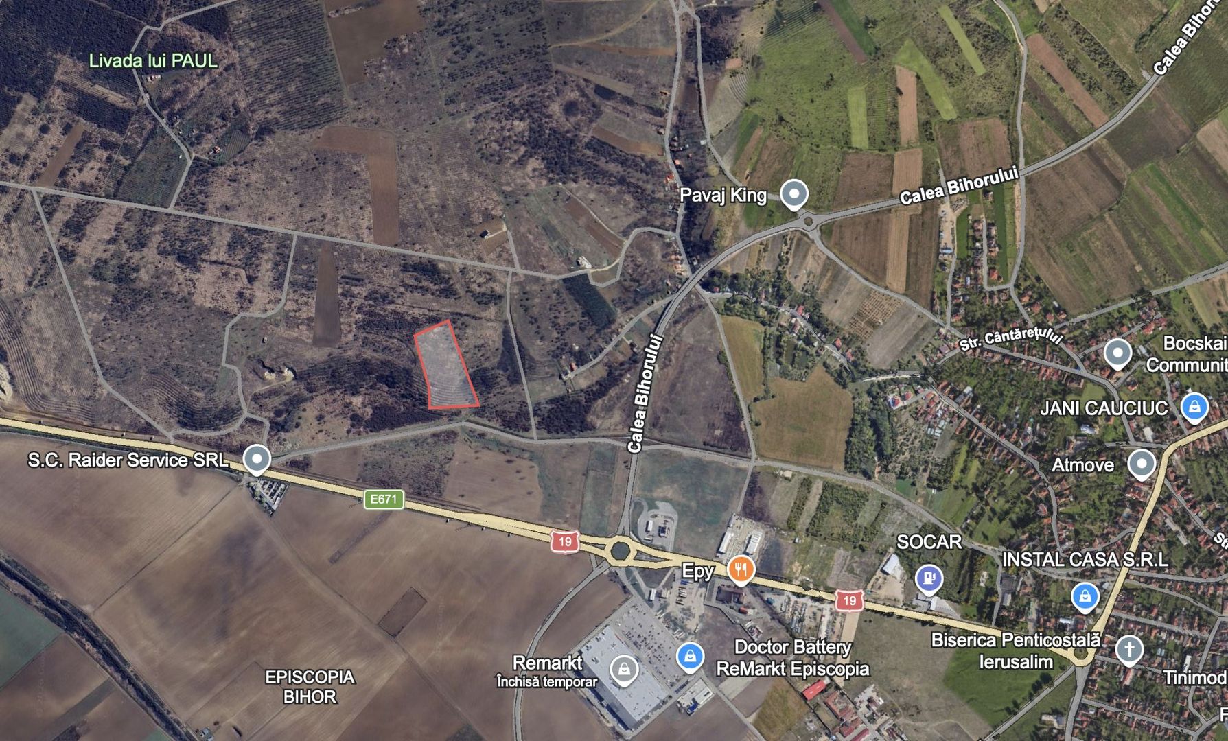 Teren 10262 mp extravilan Episcopia Oradea - Poză 4