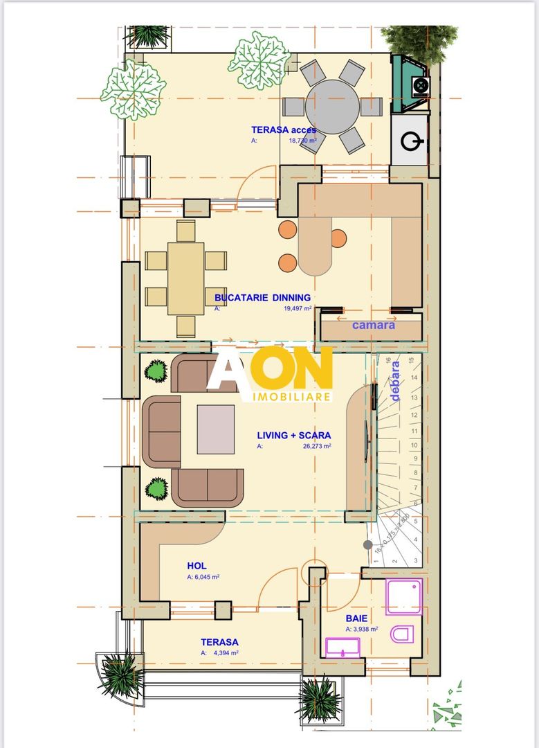 Casa 4 camere, predare la cheie, 430 mp teren, Micesti - Poză 7