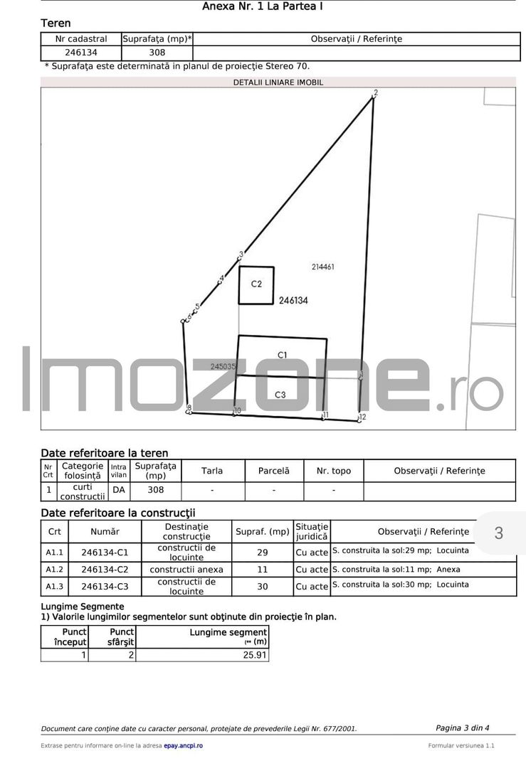 COTROCENI - RAZOARE, TEREN 308MP, TOATE UTILITATILE, URBANISM, COMISION 0%. - Poză 3