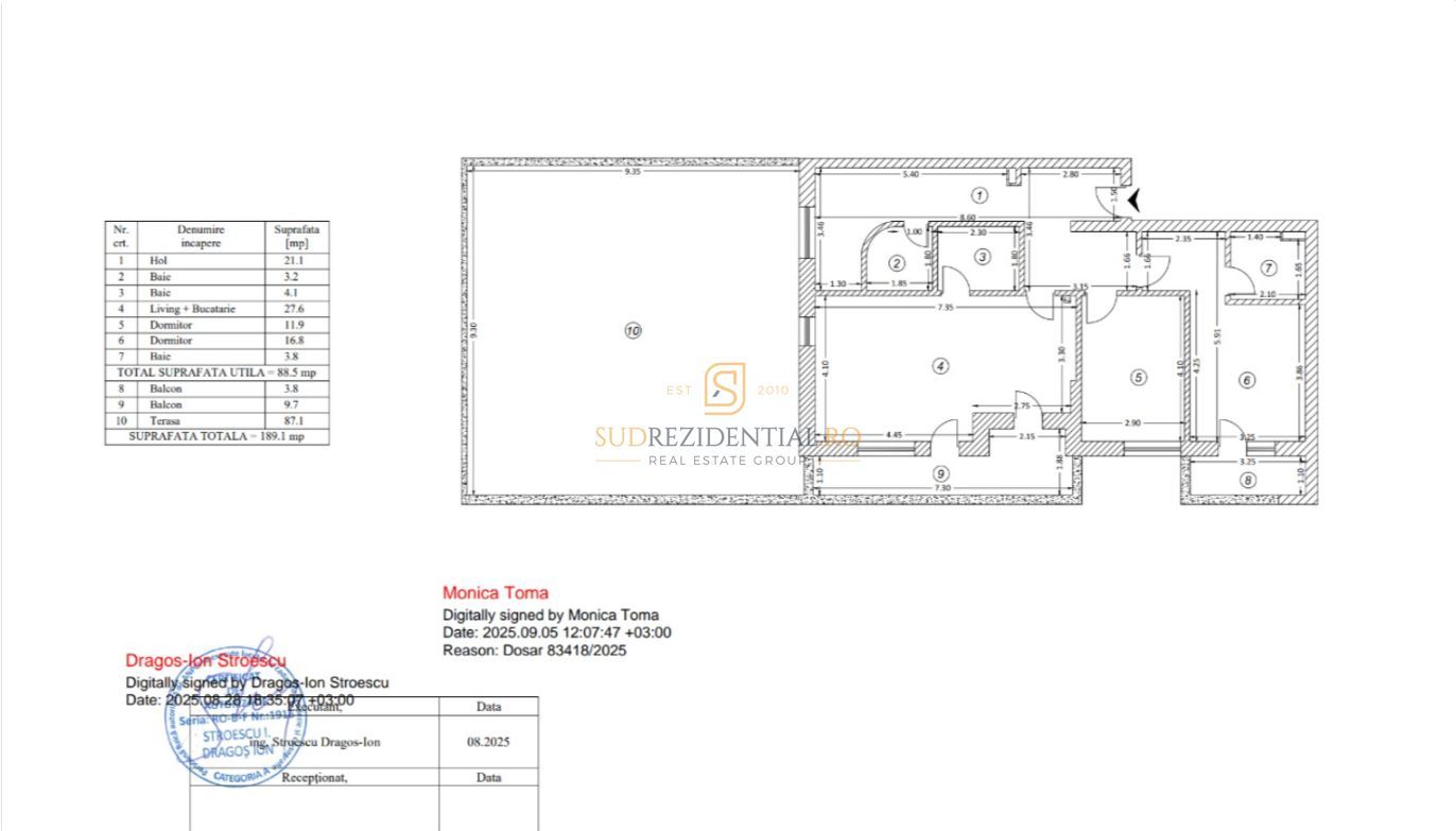 Apartament ideal, 4 camere si terasa impresionanta-Rond Metro Berceni - Poză 24