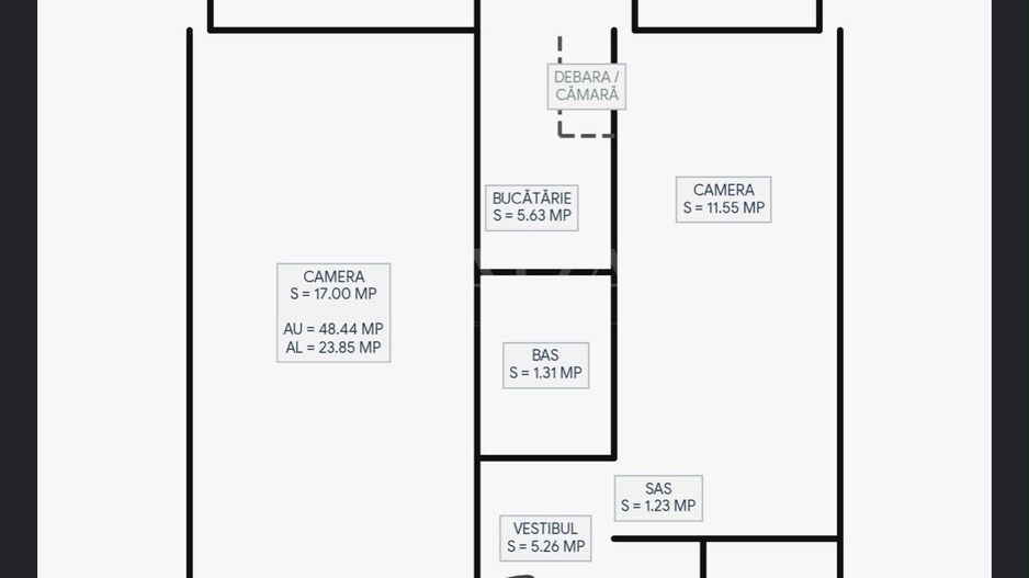Apartament 2 camere decomandate – Zona Denver | Manastur. - Poză 1