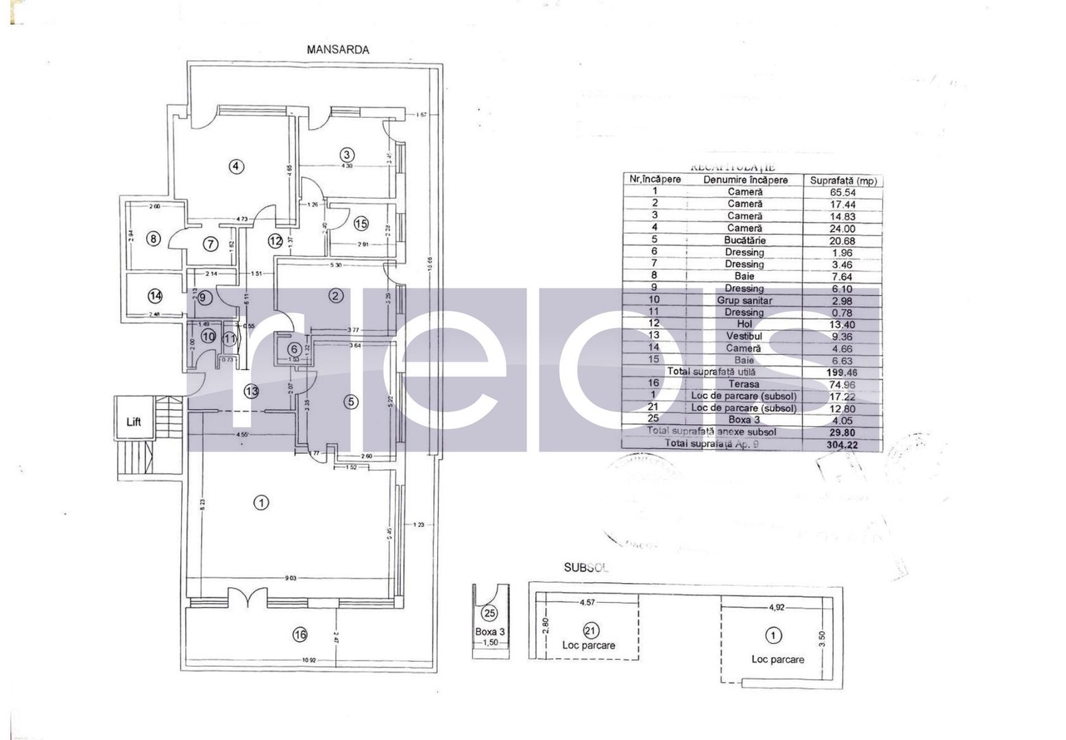INCHIRIERE 4 CAMERE LUX | 200MP | NEMOBILAT | LOC PARCARE | VEDERE LAC - Poză 24
