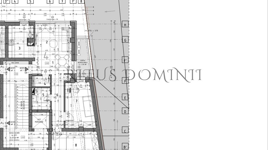 Apartament Ultracentral cu 3 camere, Teatru, 65.53 - Poză 3