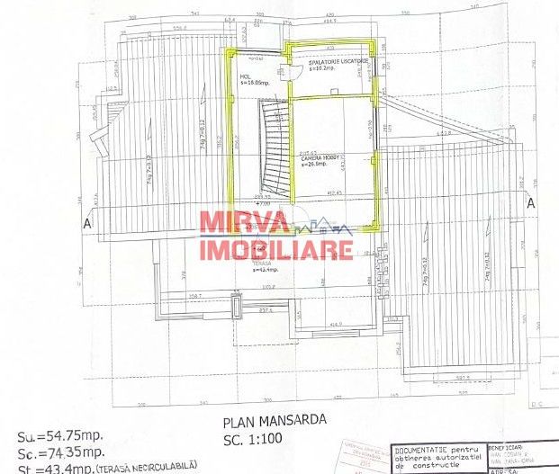 🏡 Casă deosebită – 2 unități locative, 6 dormitoare, zona Albert - Schiță 160