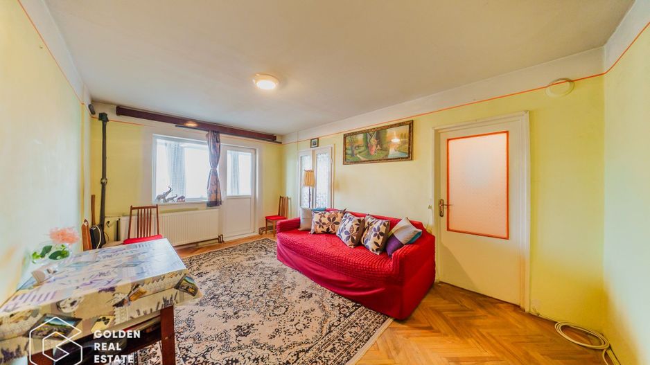 Apartament spatios cu 3 camere, Vlaicu Lebada, centrala proprie - Poză 1