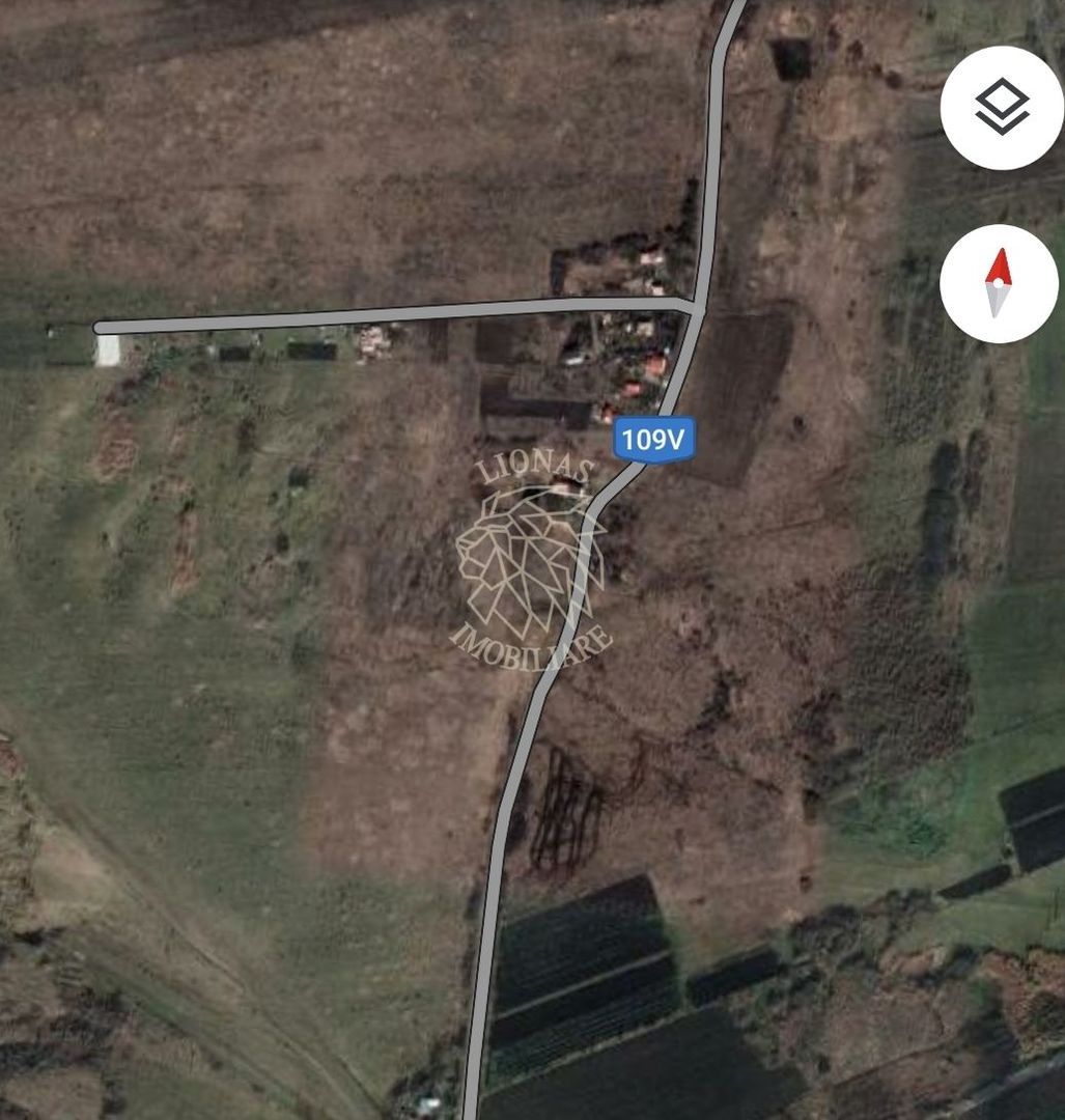 Teren intravilan 2000 mp - Padureni (Chinteni) -  EXCLUSIVITATE - Poză 1