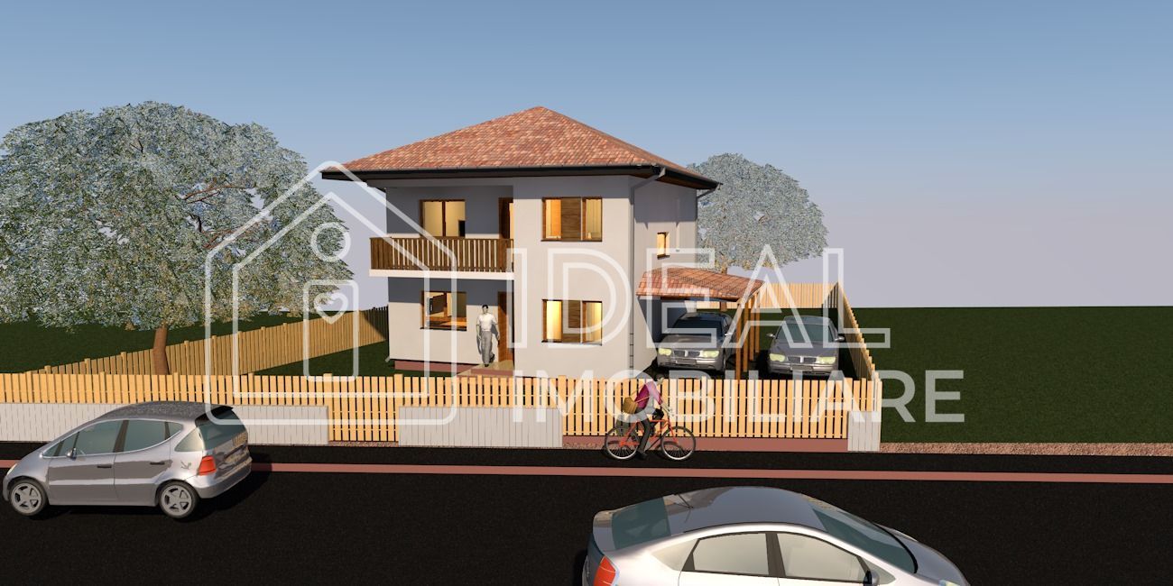 Casa Individuala cu 4 camere si garaj, in zona Lidl Selimbar - Poză 7