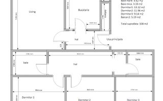 COMISION 0% | Apartament 4 camere | 88.99 mp | 2 bai | Steaua - Poză 17