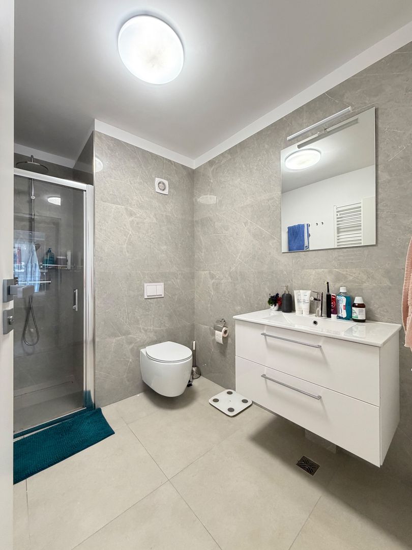 Apartament 2 camere, terasa, etaj intermediar, boxa, parcare - Poză 11