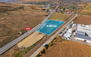 Teren Industrial 6300mp | Intrare din DN1 | Rascruci - Poză 1