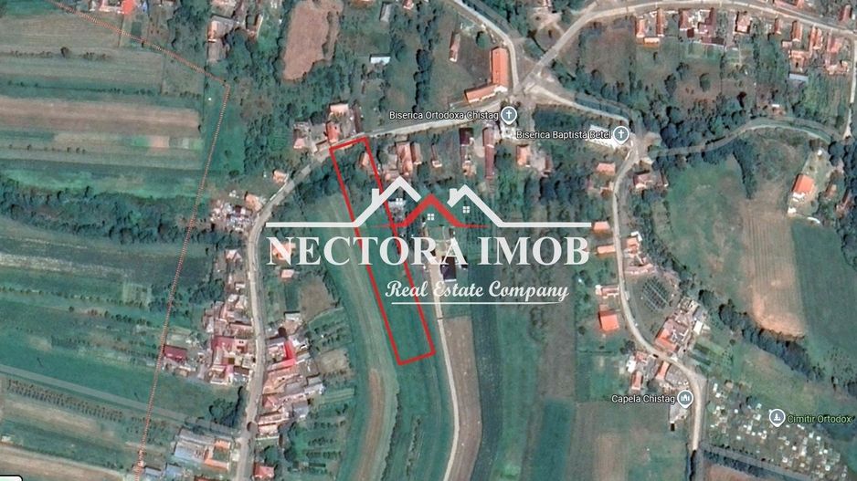 EXCLUSIVITATE-Teren cu casa, Sat CHISTAG, 39 km Oradea, 4242 mp - Poză 2