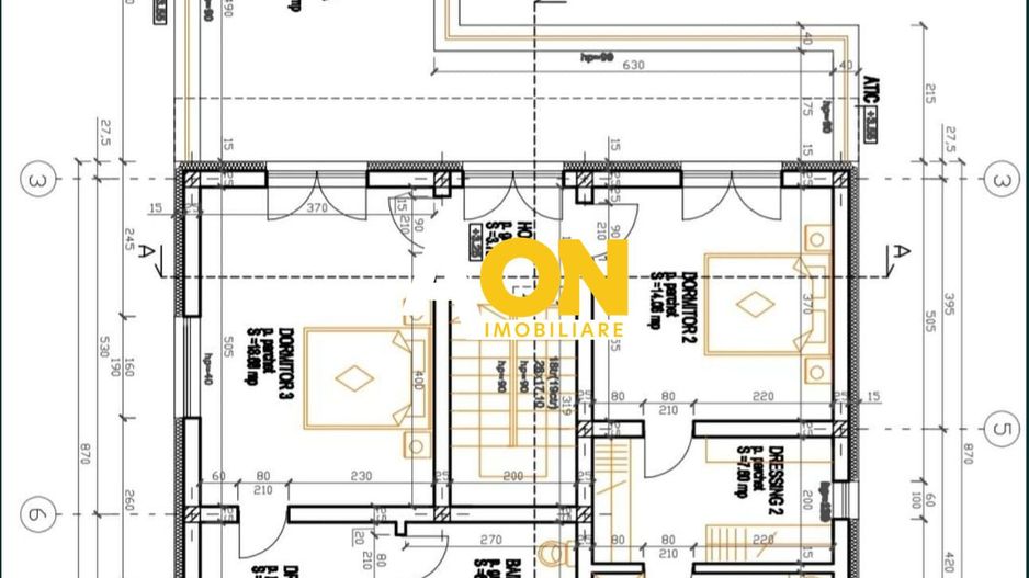 Casă individuală in Cetate, 4 camere, 4 bai, 3 dressing, 500 mp teren - Poză 7