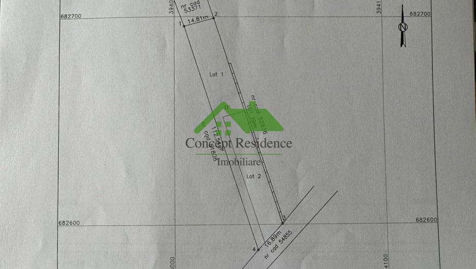 Vând 16 ari teren intravilan, Grosi + proiect casa - Poză 4