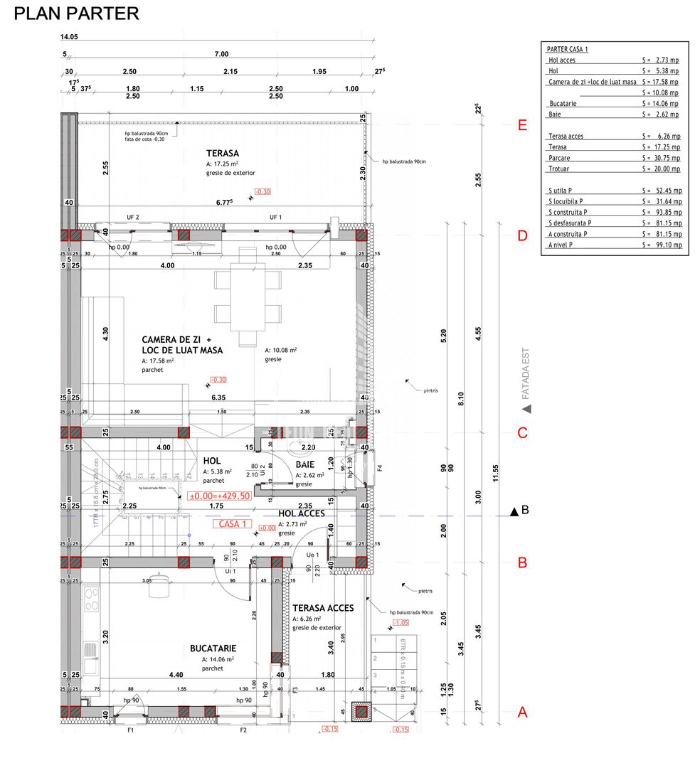 Casă modernă PREMIUM de tip duplex în Florești zona Centurii de Sud - Poză 12
