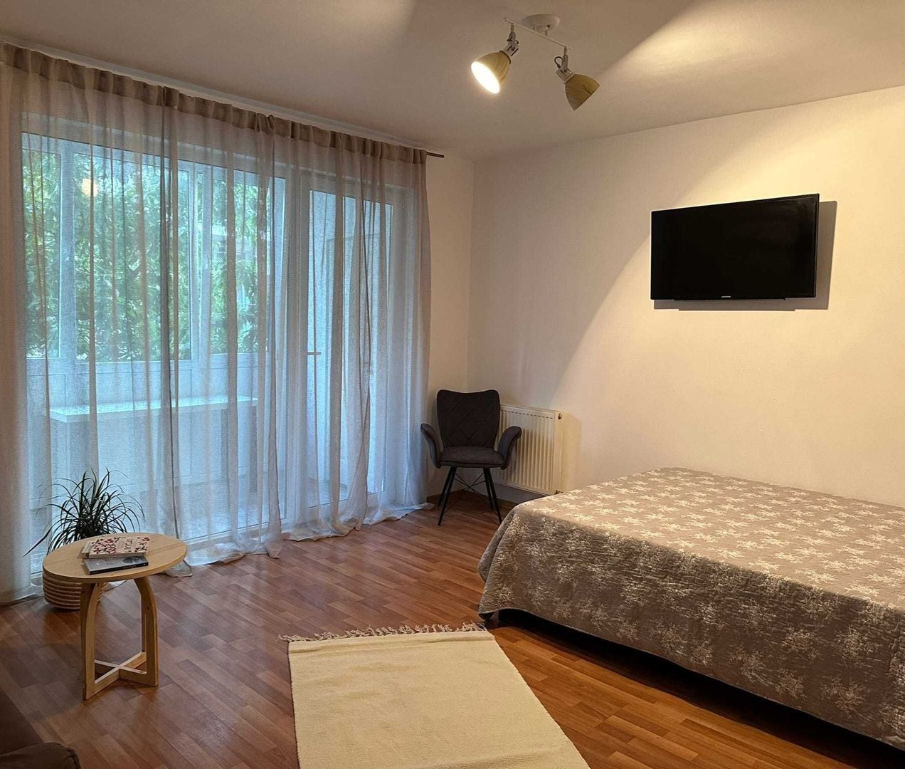 Apartament cu 1 camera complet mobilat, - Poză 4