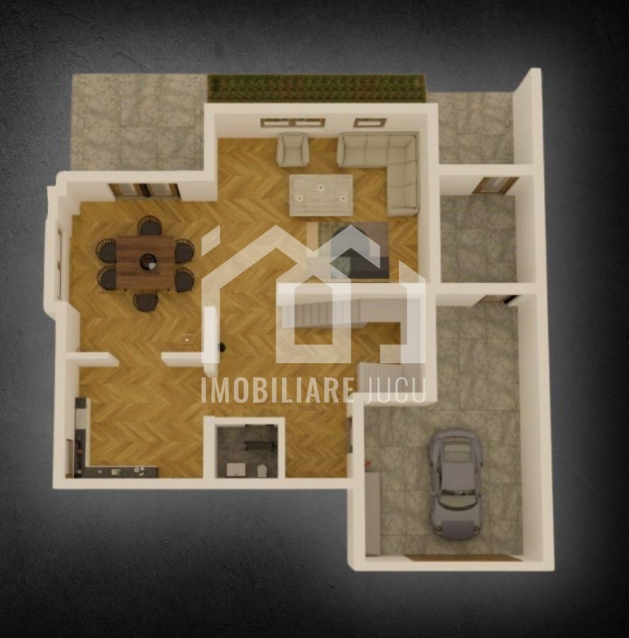 Casa individuala, 4 camere, Teren 1138mp, Garaj, Jucu de Mijloc - Poză 3