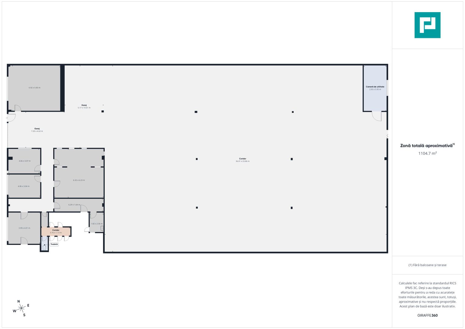 Hală și spații de birouri în Arad - Poză 7