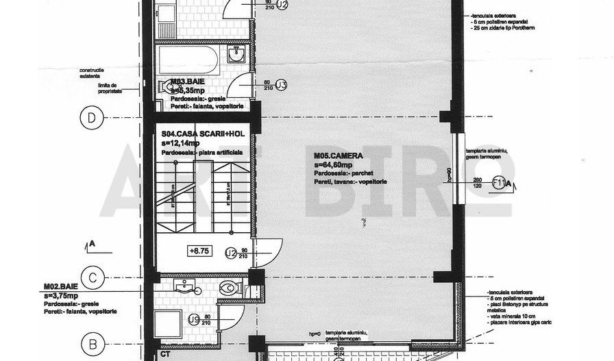 Zero comision, 415mp birou sau showroom, Buzesti, 10 minute metrou - Schiță 14